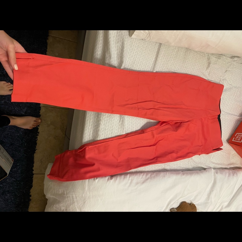 Coral Old Navy Ankle Pants